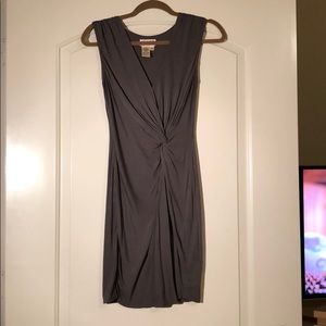 Max studio grey mini dress